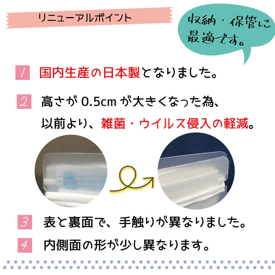 マスクケース 透明 1枚 日本製【◎定型外郵便可◎】 クリアケース 収納 保管 コンパクトケース マスク入れ 予備マスク収納 一時保管 ちょっと休憩 一息 ミニケース コンパクト 便利グッズ 透明ケース