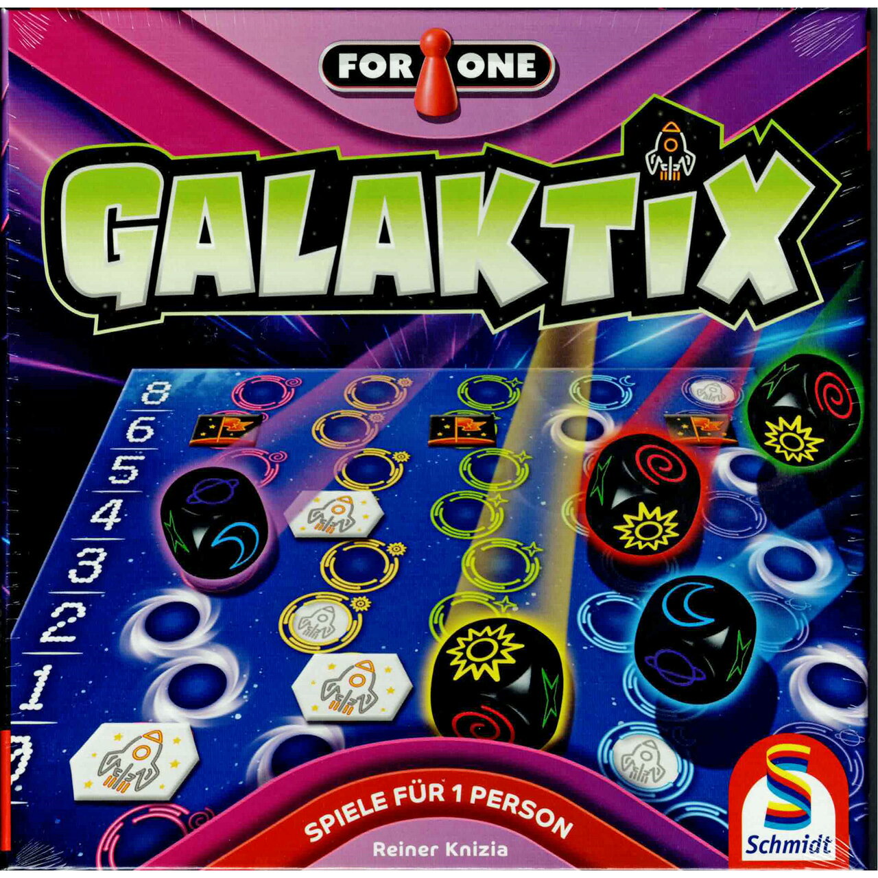 ギャラクティックス -ソロゲーム- (ボードゲーム カードゲーム) 8歳以上 20分程度 1人用
