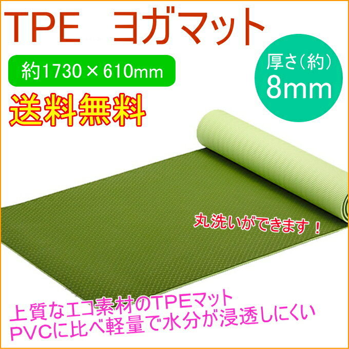 TPEヨガマット 1730×610 （IMC-19） 【RCP】【ヨガ】【ホットヨガ】【ストレッチ】【エクササイズ】【フィットネス】【ダイエット】【運動】【健康】【くびれ】【引き締め】【マタニティ】【産後】【美脚】【腹筋】【ピラティス】【送料無料】【店頭受取対応商品】