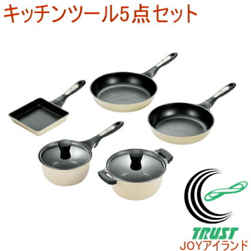 タツヤ・カワゴエ キッチンツール5点セット TKC-3000S RCP 送料無料 200V・IH対応 キッチン用品 調理用品 キッチン 片手鍋 フライパン 両手鍋 玉子焼 お手入れ簡単 軽量 店頭受取対応商品 川越達也 セット