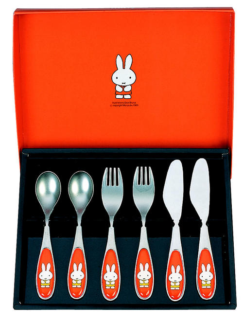 Miffy saludos conjunto 6pcs DM-312 Japón Caterry cuchillo de cuchillo 6pcs Miffy cuchillo de cuchillo — vista 2