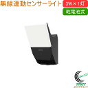 3W×1灯 乾電池式 無線連動センサーライト 送受信型 W-620 送料無料 屋内 屋外 乾電池式 LED センサー ライト 無線連動 ワイヤレス 照明 防犯 防犯対策 非常時 自動点灯 防雨型 玄関 勝手口 庭 RITEX ムサシ musashi