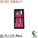 燕人の匠 ブラック コーヒースプーン&ヒメフォーク ECTB-300 RCP 送料無料 日本製 燕三条産 ステンレス キッチン用品 スプーン フォーク コーヒー...