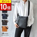 【P10倍】 ショルダーバッグ メンズ 斜めがけ かっこいい 小さめ ブランド 革 軽い ショルダー 斜め掛け 肩掛け 鞄 本革 おしゃれ 縦型 ブランド 高級...