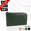 【アウトレット】シュリンクレザー L型ロングウォレット 本革 財布 メンズ レザー ビジネス 通勤 通学 人気 ブランド 高級 SKW-021GD3 フォーマル ギフト 贈り物 多機能 多収納 SEEKER シーカー