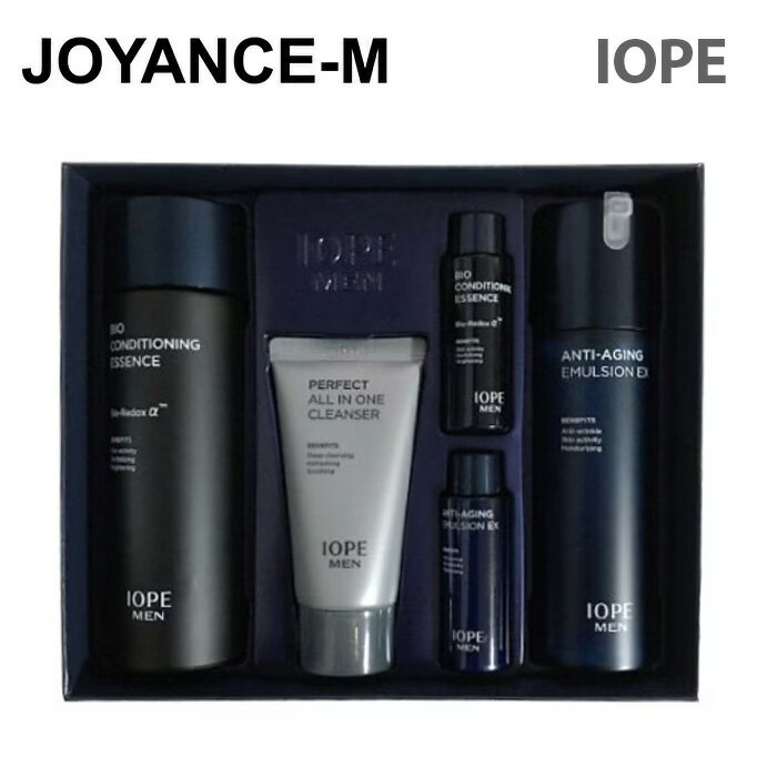 楽天JOYANCE-M【IOPE】NEWメンズバイオエッセンススペシャルセット｜NEW MEN BIO ESSENCE SPECIAL GIFT｜スキンケア｜アイオペ｜弾力 保湿｜韓国コスメ