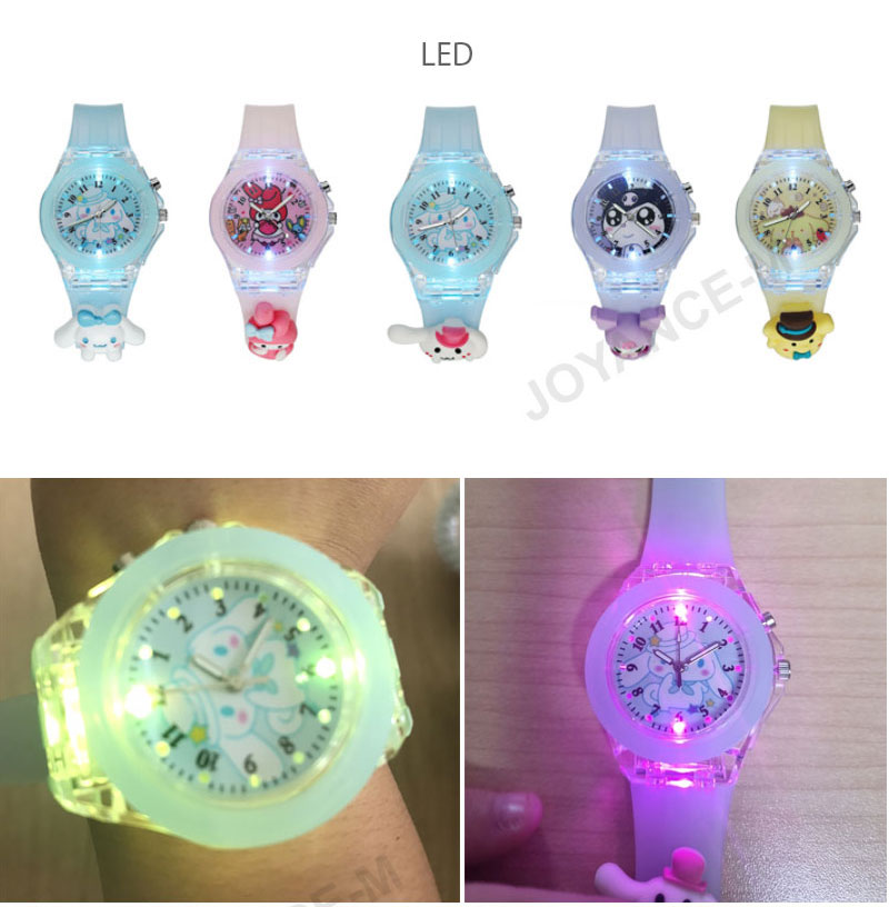 【Sanrio】サンリオキャラクターズ腕時計/LED Electronic Wristwatch/ギフト プレ...