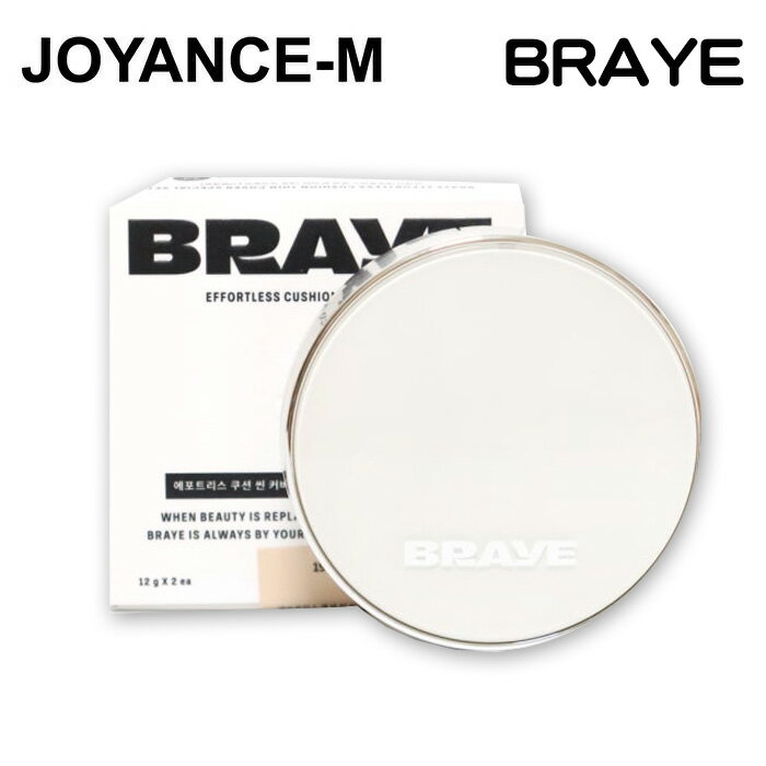 【BRAYE】ブレイエフォートレスクッションシンカバー(本品＋リフィル) 12g*2ea / EFFORTLESS CUSHION T..