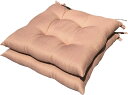 2枚 シートクッション プレイン 約45×45cm BE 日本製 送料無料 おしゃれ かわいい 椅子用 ヌード クッション ひも付き 背もたれ ソファー テレワーク リモート セット 在宅勤務 瞑想 安心 業務用 居酒屋 公民館 座布団 映え 車 和室 洋室 おしゃれ かわいい