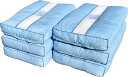 ★数量限定★ ★送料無料★ 6個セット マチ付かためハードパイプ枕 中材 約1.2kg 約35×50cm BL 【パイプ日本製】【国内加工】 【パイプ】 【パイ...
