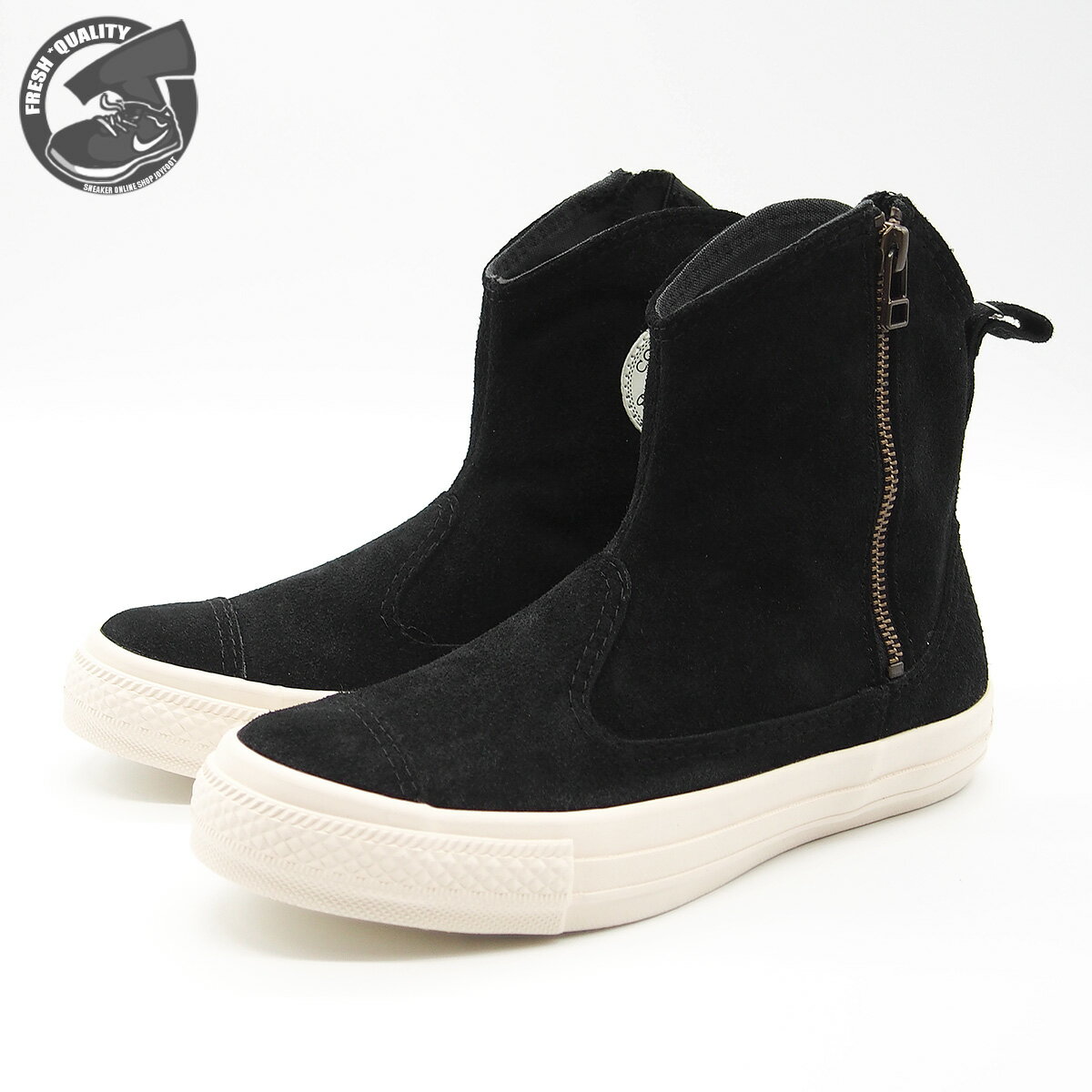 CONVERSE SUEDE ALL STAR WESTERNBOOTS II Z HI BLACK 1sd185(31307790) コンバース スエード オールスター ウエスタンブーツ 2 ジップ ハイ ブラック レディース 2022HO