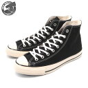 CONVERSE ALL STAR US HI BLACK 1SD284(31308191) Ro[X I[X^[ [GX nC ubN fB[X Y