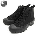 CONVERSE ALL STAR R SIDEGORE CHUNK HI BLACK 1sd535(31309440) コンバース オールスター R サイドゴア チャンク ハイ ブラック レディース メンズ