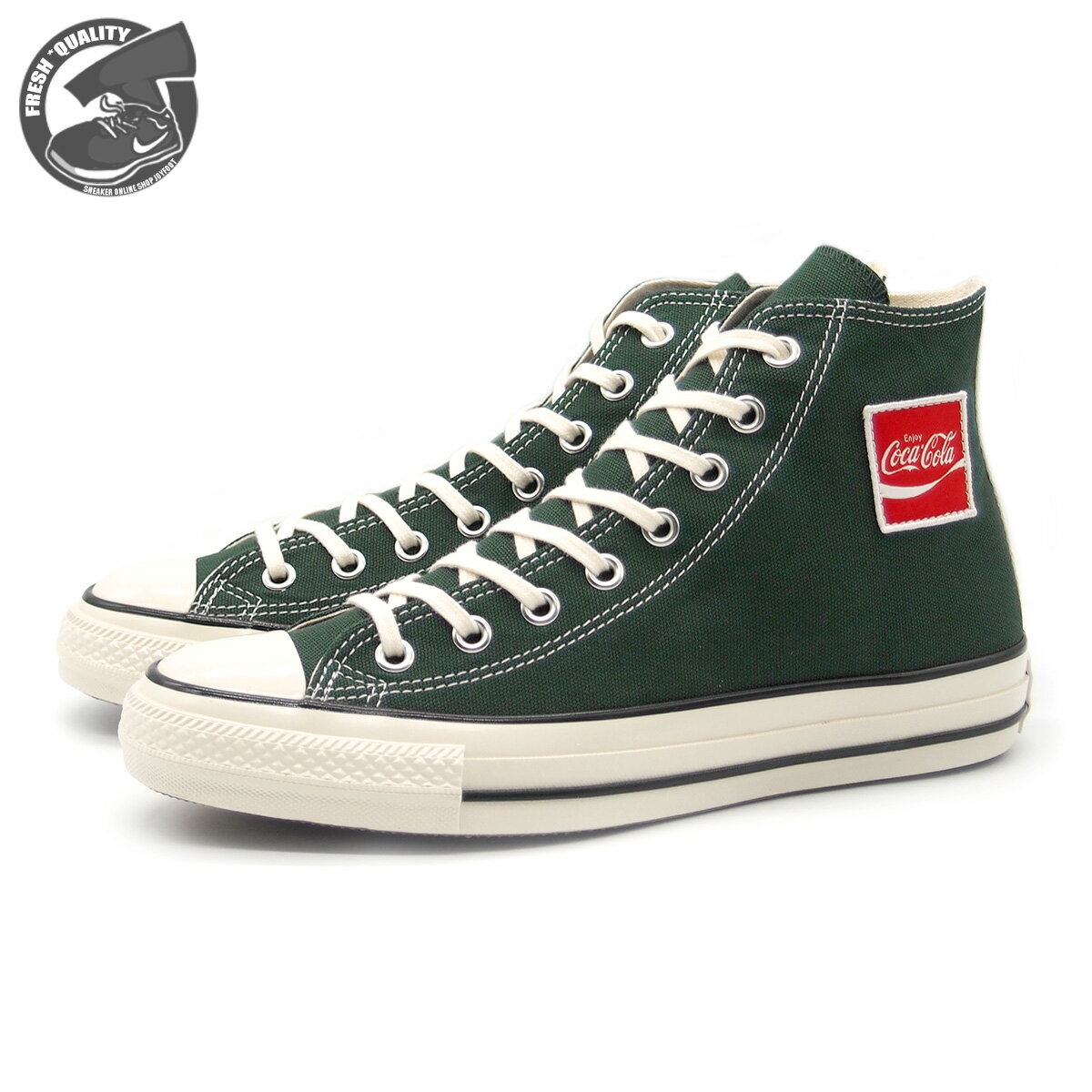 CONVERSE ALL STAR US Coca-Cola UF HI 1se028(31312070) ダークグリーン コンバース オールスター US コカ コーラ UF ハイ メンズ