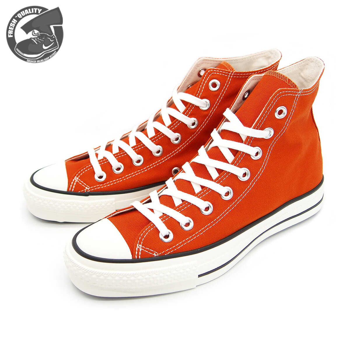 CONVERSE CANVAS ALL STAR J HI DEEP ORANGE 31309710 コンバース キャンバス オールスター ジャパン ハイ ディープオレンジ レディース メンズ MADE IN JAPAN