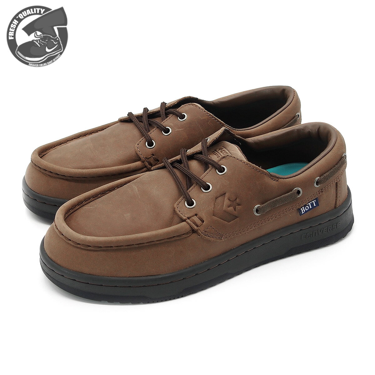 CONVERSE SKATEBOARDEING DECKSTAR SK BoTT BROWN 1sd338(34201240) コンバース スケートボーディング ボット コラボレーションモデル ブラウン メンズ