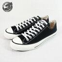 コンバース キャンバス オールスター J ローカット ブラック 32167431 CONVERSE CANVAS ALL STAR J OX BLACK 日本製