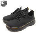 【お買い物マラソンポイント3倍】Dr.Martens REEDER 5 TIE SHOES BLACK EXTRA TOUGH 50/50AJAX (E97) 27102001 ドクターマーチン リーダー 5 タイ シューズ メンズ レディース