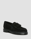 Dr.Martens ADRIAN MONO TASSELE LOAFER BLACK SUEDE 27454001 ドクターマーチン エイドリアン モノ タッセルローファー ブラック スエード メンズ レディース