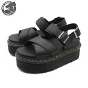 Dr.Martens VOSS II QUAD SANDAL BLACK 30717001 ドクターマーチン ボス 2 クアド サンダル ブラック レディース