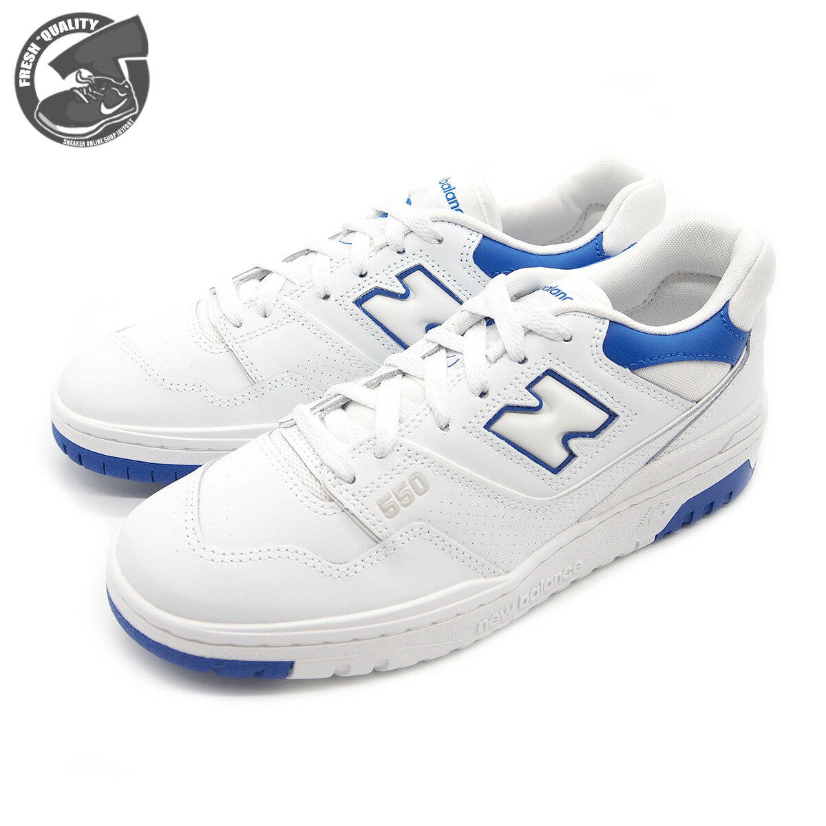 【Px5倍!楽天スーパーセール】NEW BALANCE BB550SWC WHITE/BLUE ニューバランス Dワイズ ホワイト/ブルー