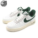 NIKE WMNS AIR FORCE 1 '07 LX "Command Force" SUMMIT WHITE/GORGE GREEN-WHITE DR0148-102 ナイキ ウィメンズ エアフォース1 07 LX "コマンドフォース" レディース