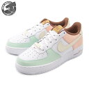 NIKE AIR FORCE 1 LV8 (GS) WHITE/COCONUT MILK‐MINT FOAM dx3727-100 ナイキ エアフォース1 LV8 (GS) ホワイト/ココナッツミルク ミント GSモデル レディース対応サイズ