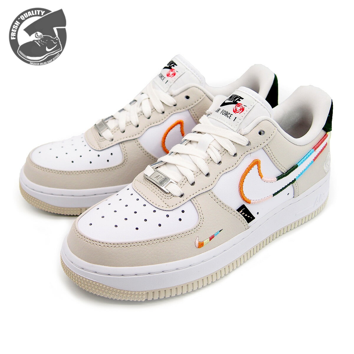 【期間限定ポイント5倍】NIKE WMNS AIR FORCE 1 '07 SE "ALL PETALS UNITED" WHITE/WHITE-WHITE-FIR fn8924-111 ナイキ ウィメンズ エアフォース1 07 SE ホワイト/ホワイト レディース