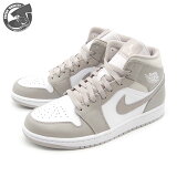 NIKE AIR JORDAN 1 MID COLLEGE GREY/LIGHT BONE-WHITE 554724-082 ʥ 硼 1 ߥå å졼/饤ȥܡ󡼥ۥ磻 