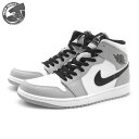 NIKE AIR JORDAN 1 MID LIGHT SMOKE GREY 2024年復刻版 LIGHT SMOKE GREY/BLACK-WHITE ナイキ エアジョーダン1 ミッド ライトスモーク グレー 554724-092