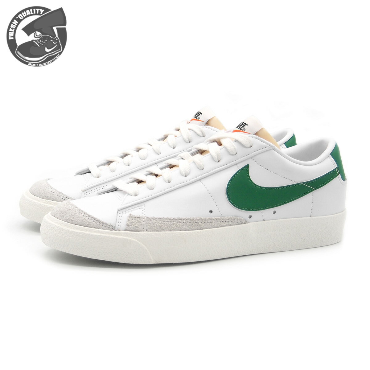 【お買い物マラソンポイント3倍】NIKE BLAZER LOW 77 VNTG WHITE/PINE GREEN/SAIL/BLACK da6364-115 ナイキ ウィメン…