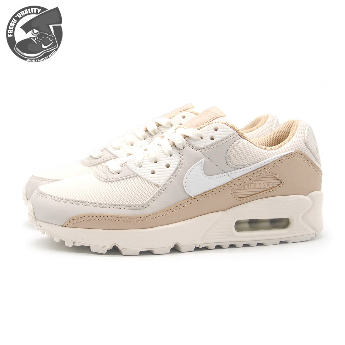 NIKE WMNS AIR MAX 90 PHANTOM/SUMMIT WHITE-SANDDRIFT fd1452-030 ナイキ ウィメンズ エア マックス 90 ファントム/サミット ホワイト サンドドリフト レディース