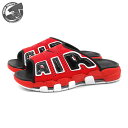 NIKE AIR MORE UPTEMPO SLIDE UNIVERSITY RED/BLACK fj6036-600 iCL GA A Abve| XCh jo[VeB bh/ubN