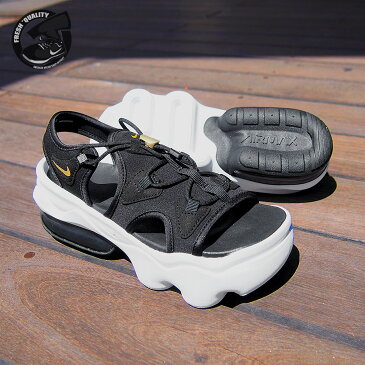 【サンダル】【並行輸入品】 CI8798-002 NIKE WMNS AIR MAX KOKO SANDAL BLACK/METALLIC GOLD-ANTHRACITE-WHITE ナイキ ウィメンズ エアーマックス ココ サンダル ブラック/メタリック ゴールド-アンスラサイト-ホワイト