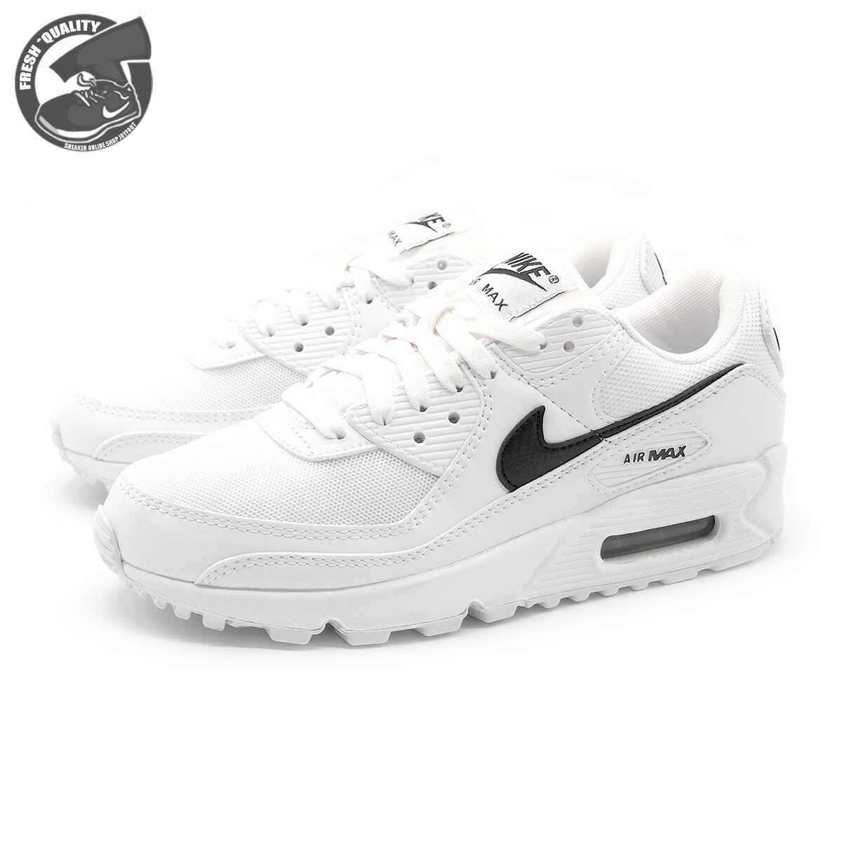 NIKE WMNS AIR MAX 90 WHITE/BLACK-WHITE DH8010-101 ナイキ ウィメンズ エア マックス 90 ホワイト/ブラック-ホワイ…