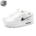 NIKE WMNS AIR MAX 90 WHITE/BLACK-WHITE DH8010-101 ナイキ ウィメンズ エア マックス 90 ホワイト/ブラック-ホワイト レディースサイズ サステナブル素材