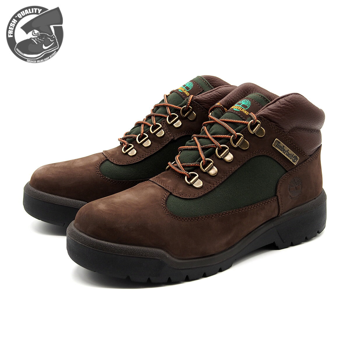 TIMBERLAND FIELD BOOT FL WP DRAK BROWN A18A6 ティンバーランド フィールドブーツ ウォータープルーフ ダークブラウン