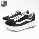 VANS OLD SKOOL OVERT CC BLACK/WHITE oY I[hXN[ I[@[g ubN/zCg fB[X