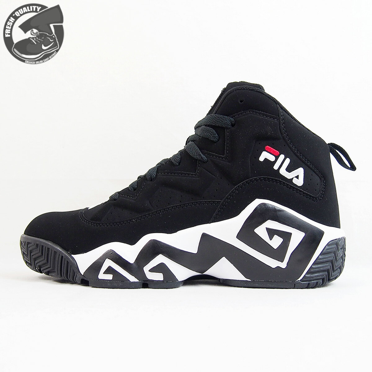 FHE102-001 FILA MASHBURN BLACK フィラ マッシュバーン ブラック 　メンズ レディース