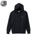 C3-Q101-370 CHAMPION PULLOVER SWEAT HOODIE NAVY チャンピオン プルオーバー スウェット フーディ ネイビー