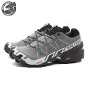 SALOMON SPEEDCROSS 6 QUIET SHADE/BLACK/PEARL BLUE l41738000 サロモン スピードクロス 6 クワイエット シェイド/ブラック/パール ブルー メンズ トレイルランニング シューズ