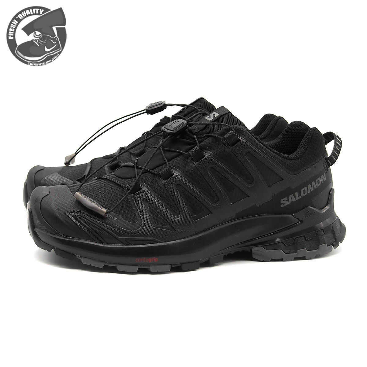 SALOMON XA PRO 3D V9 GTX W BLACK/PHANTOM/PEWTER サロモン アウトドア トレイルランニング ブラック ゴアテックス 防水 レディース