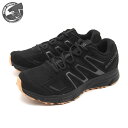 SALOMON X-MISSION 4 SUEDE BLACK/EBONY/GUM3 L47354900 T GbNX ~bV 4 XG[h ubN/K Y 23FW