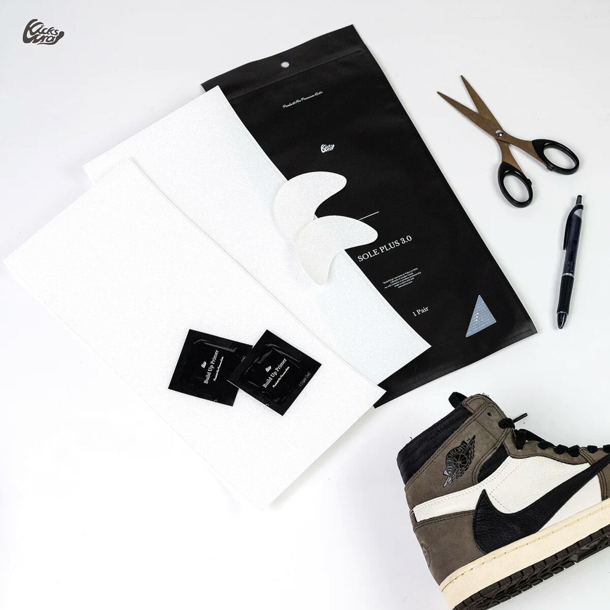 �ڥ����ե�ǡ�Px5��&�����ݥ����ۡ�KICKSWRAP SOLE PLUS 3.0 kw-106 �ե꡼������ ���å�����å� ������ �ץ饹 3.0 HEEL PLUS 3.0 �� Build Up Primer����°