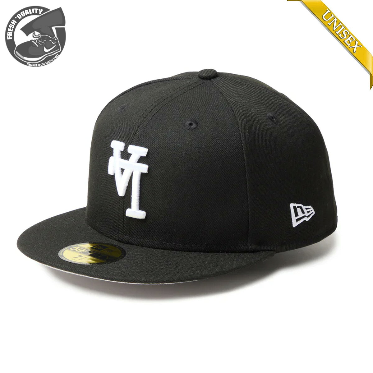 樂天商城 - NEW ERA 59FIFTY MLB UPSIDE DOWN LOS ANGELES DODGERS BLACK 14745372 ニューエラ 5950 エムエルビー アップサイド ダウン ロサンゼルス・ドジャース ブラック 国内正規品