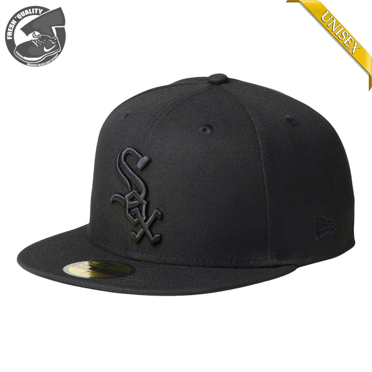 楽天市場】ニューエラ キャップ 59fifty ブラックオンブラックの通販