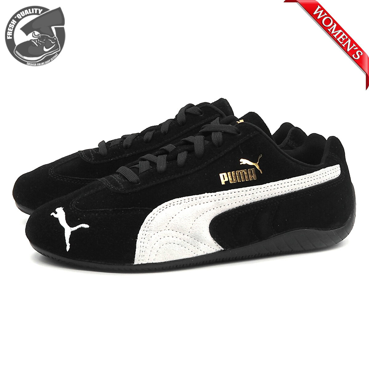 【クーポン配布中!お買い物マラソン】PUMA SPEEDCAT OG PUMA BLACK-PUMA WHITE 398846-01 プーマ ユニセックス スピ…