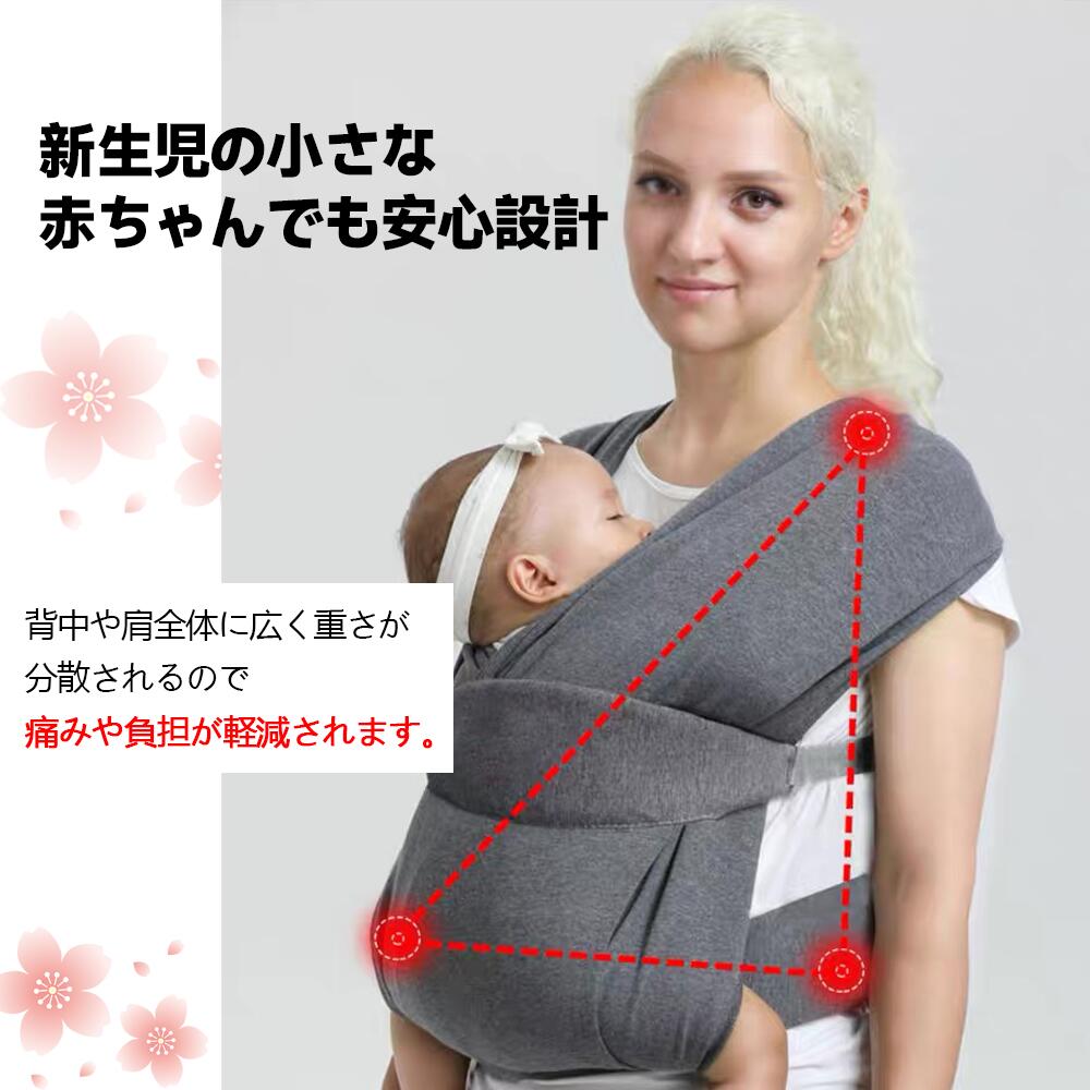 ジョイフル39楽天市場店のベビースリング ヒップシート 20kg コンパクト 軽量 サポートバッグ 片手抱っこ セカンド 抱っこひもスモルビ軽量すやすや抱っこ紐メッシュサマー 抱っこ紐 新生児｜アングル2