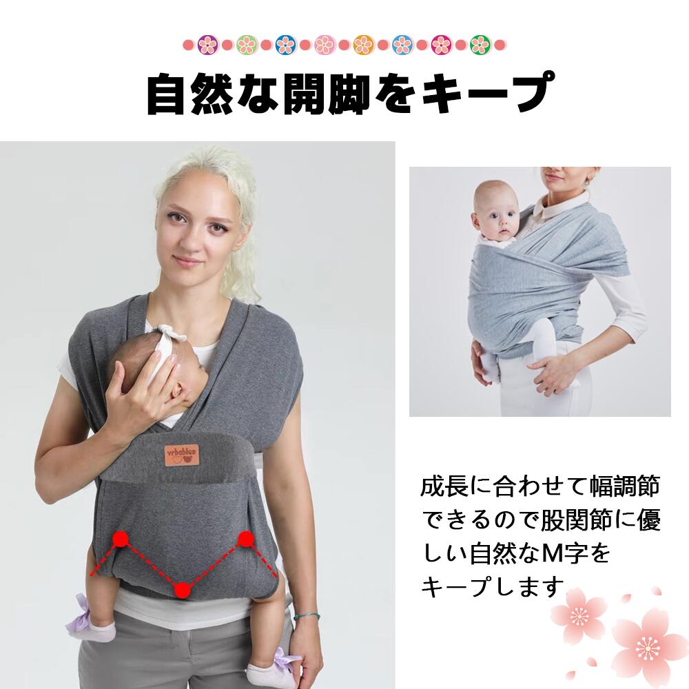 ジョイフル39楽天市場店のベビースリング ヒップシート 20kg コンパクト 軽量 サポートバッグ 片手抱っこ セカンド 抱っこひもスモルビ軽量すやすや抱っこ紐メッシュサマー 抱っこ紐 新生児｜アングル3
