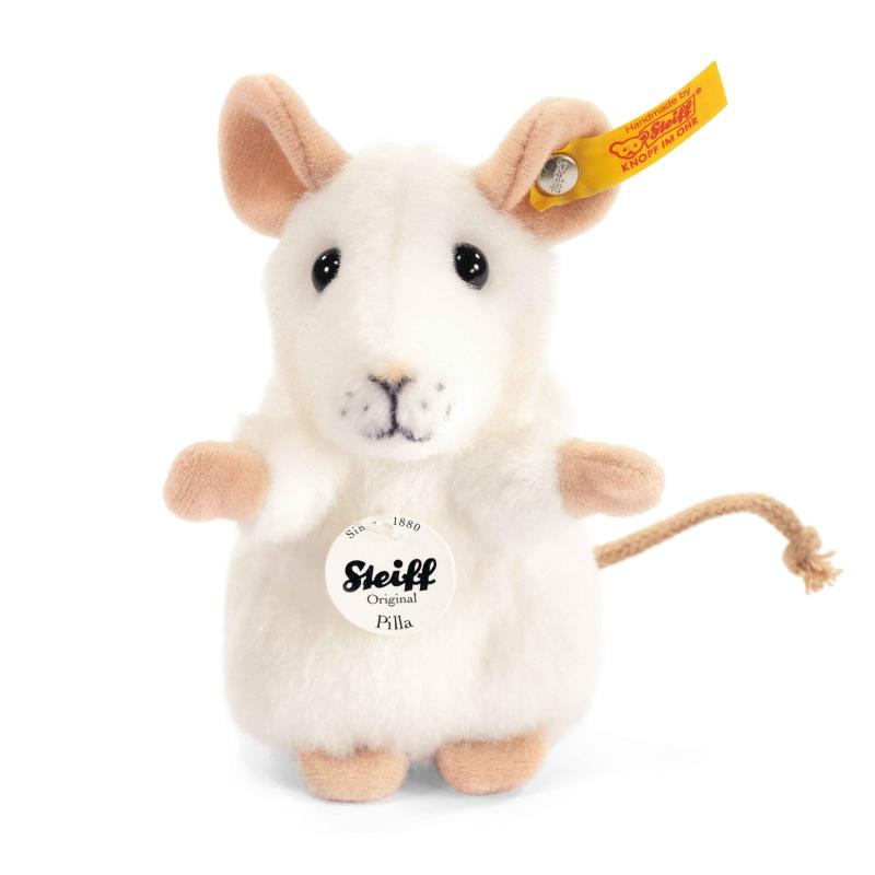シュタイフ(steiff) マウスのピラ 10cm 056215商品番号:056215サイズ:10cm素材:本体:アクリル、コットン 詰め物:ポリエステル 目:プラスチック